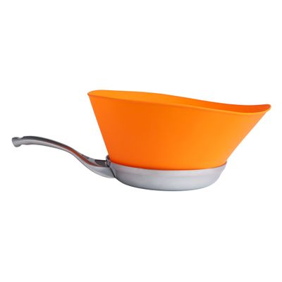 8" Orange Frywall Splatter Guard