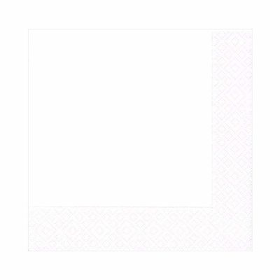 Pearl White Paper Lunch Napkins