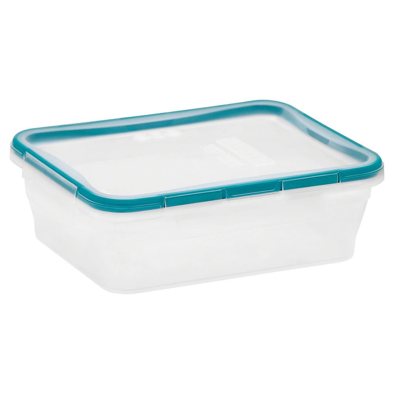 8 cup Rectangular Snap Container