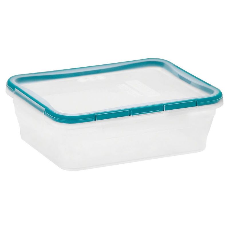 8 cup Rectangular Snap Container