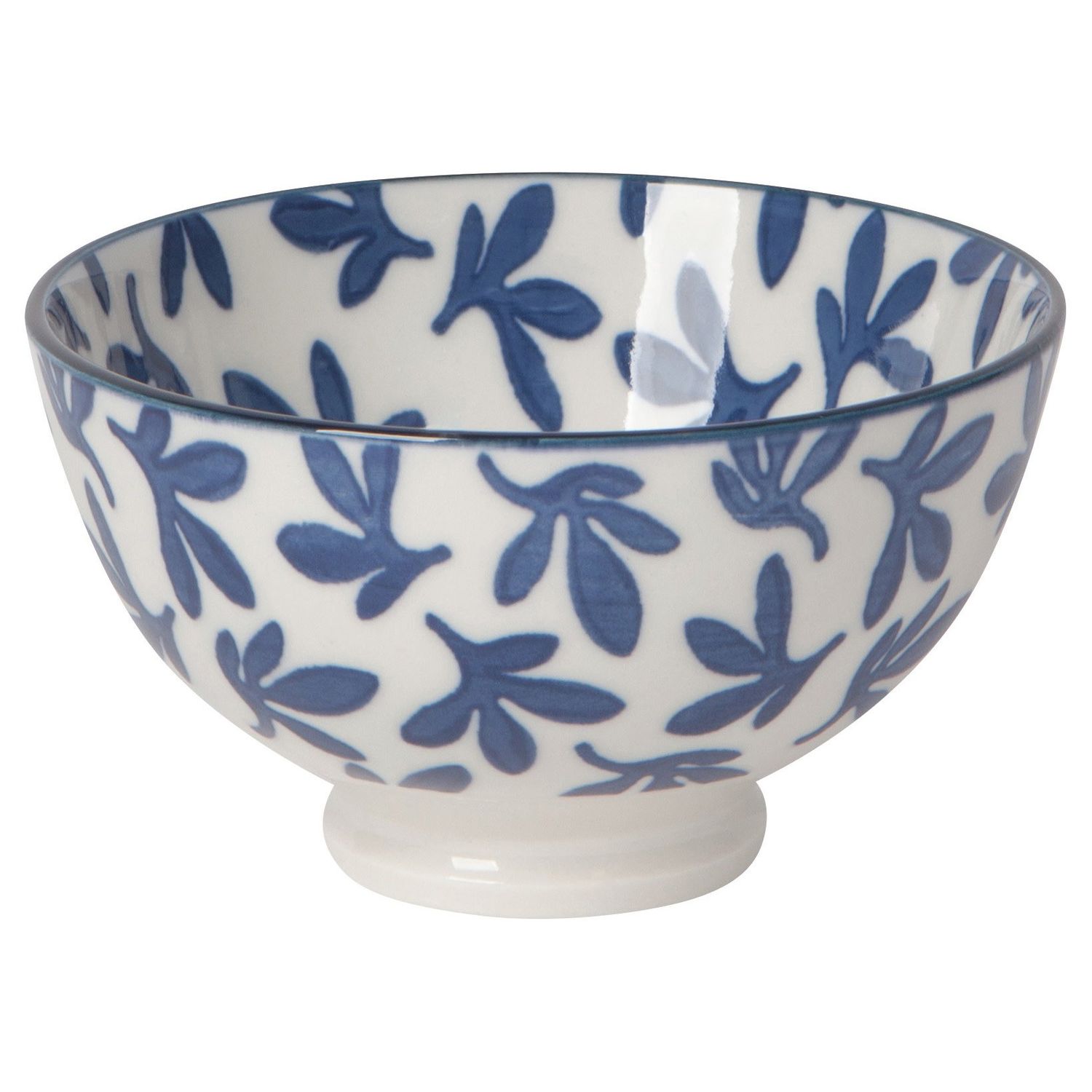 4" Blue Floral Sauce Bowl