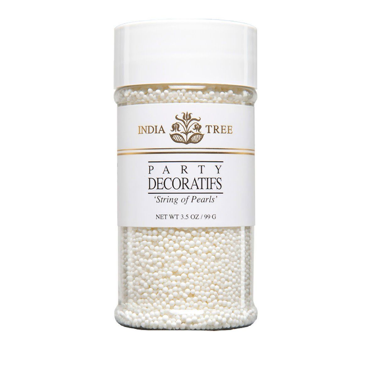 3.5oz Pearl White Non-Pareils