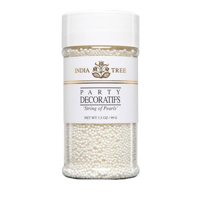 3.5oz Pearl White Non-Pareils