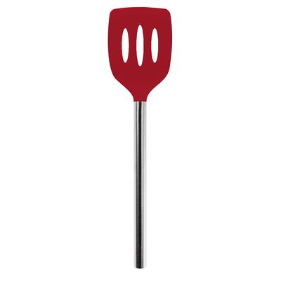 Cayenne Red Slotted Turner Spatula