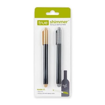 Metallic Wine Pens, set of 2