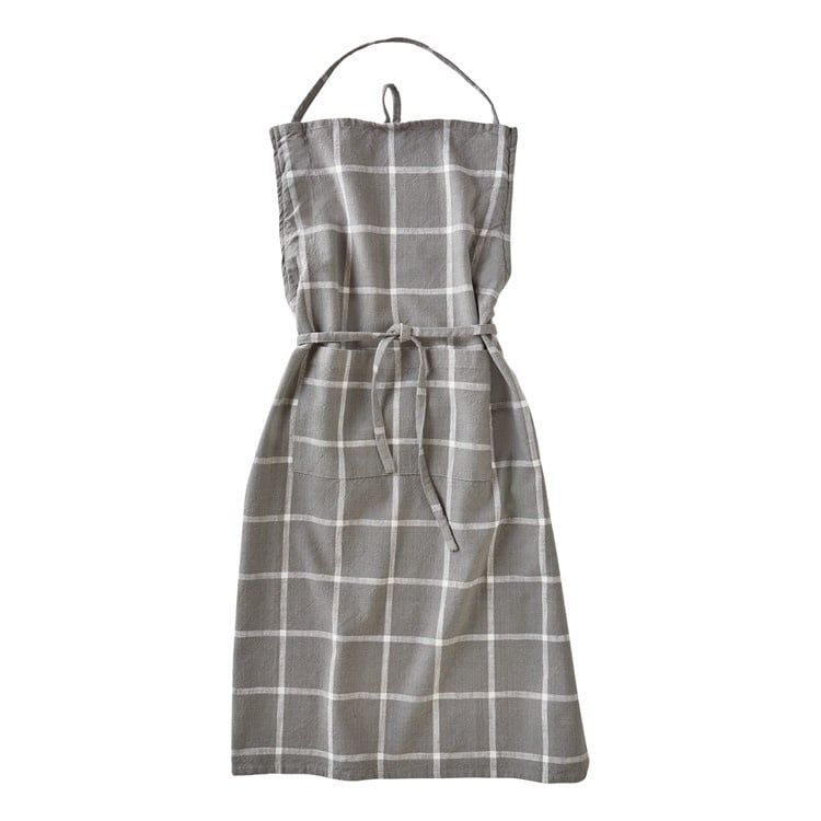 Grey Classic Slub Apron