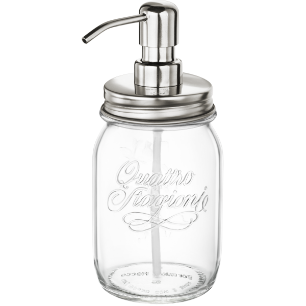 Canning Jar Soap Dispenser with Pump