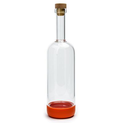 Burnt Orange Infusing Bottle with Lid &amp; Pour Spout
