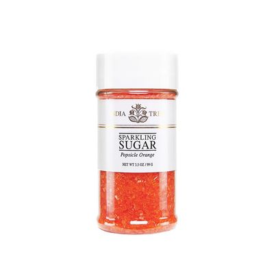 3.5oz Sparkling Orange Sanding Sugar