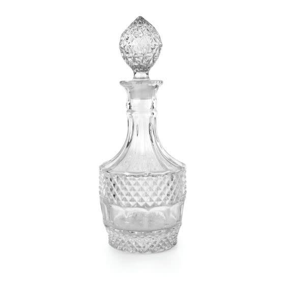 26oz  Vintage Crystal Decanter