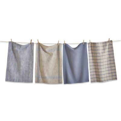 Denim Canyon Dishtowels, set of 4