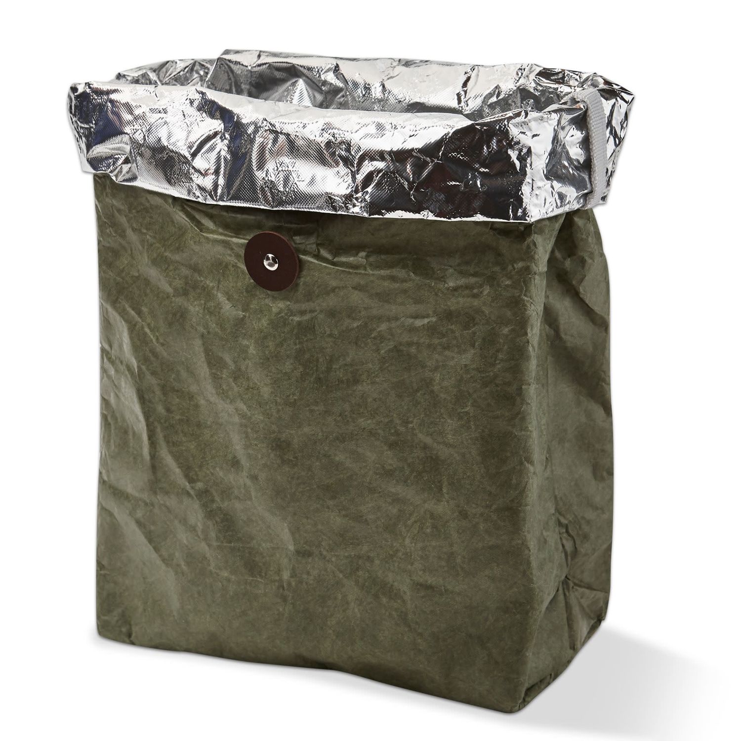 Green Tyvek Lunch Bag