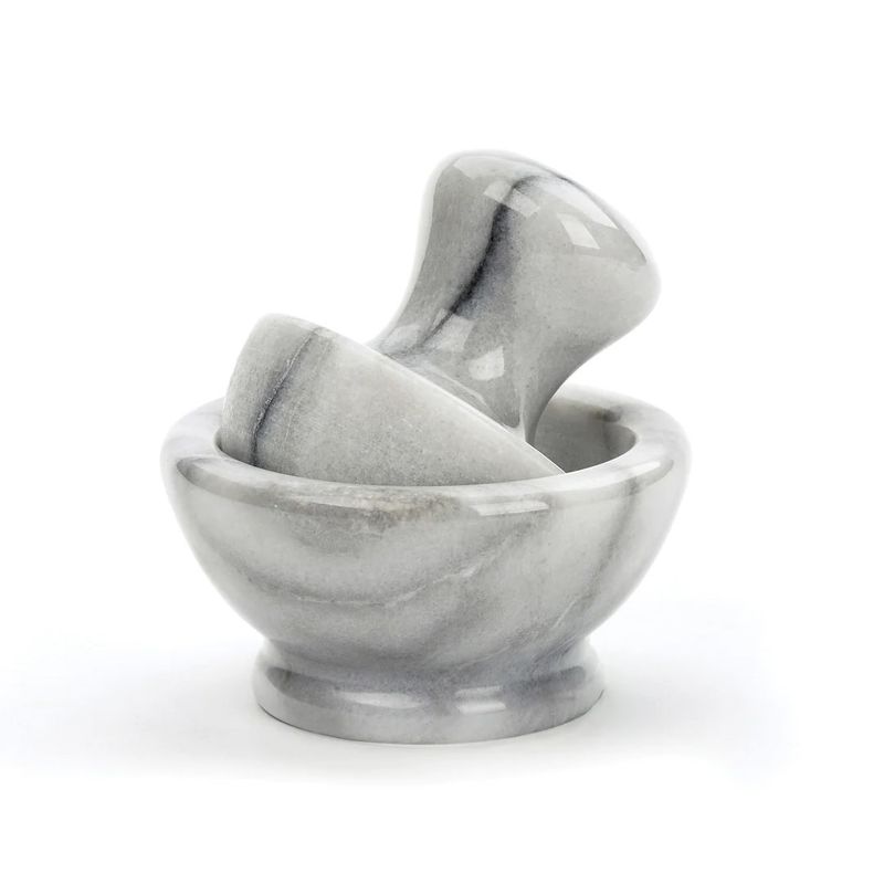 Marble Small Grinder Mortar &amp; Pestle