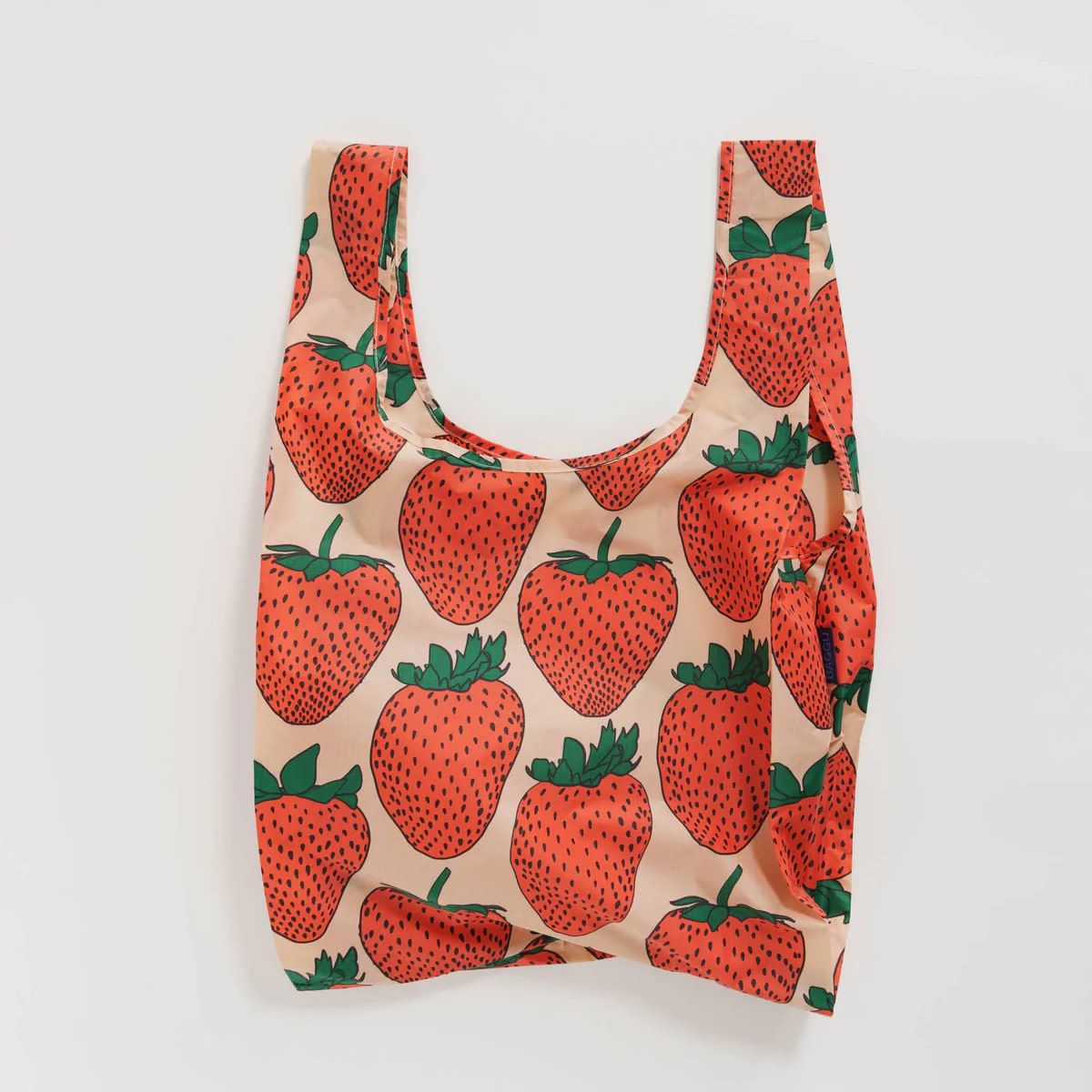Strawberry Baggu Reusable Tote Bag