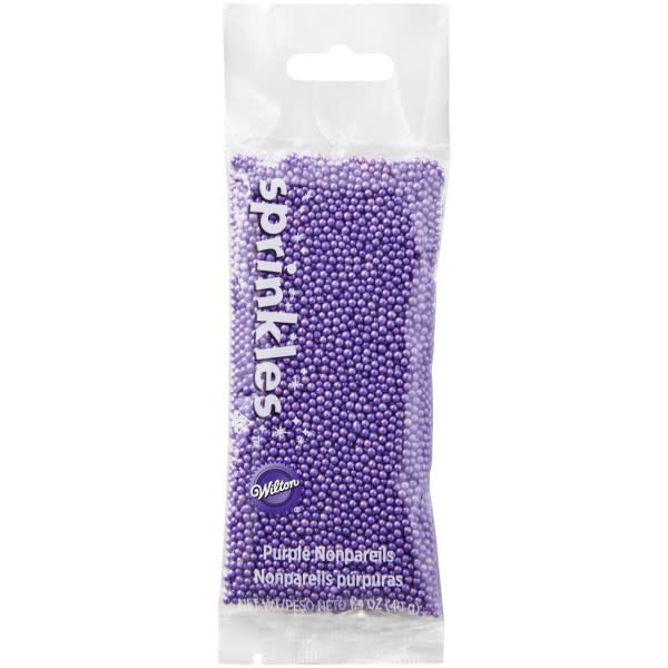 Purple Non-Pareils Pouch