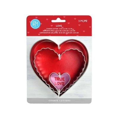 Heart Cutters, set of 3