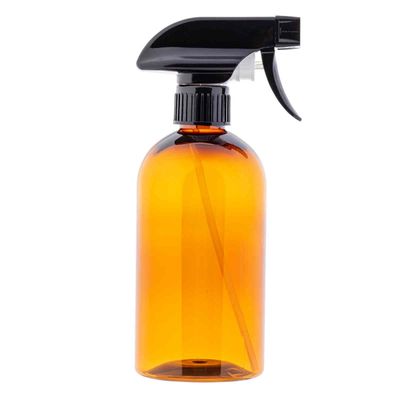 Amber Plastic Spray Bottle
