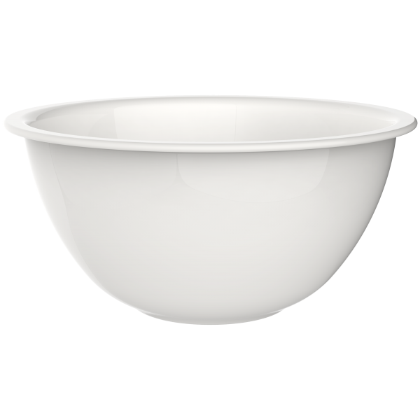 3 quart Milk Glass Mixing Bowl