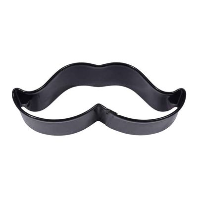 4" Black Mustache Cookie Cutter