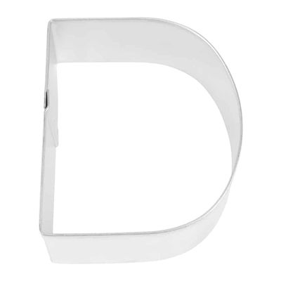 Letter "D" Cookie Cutter