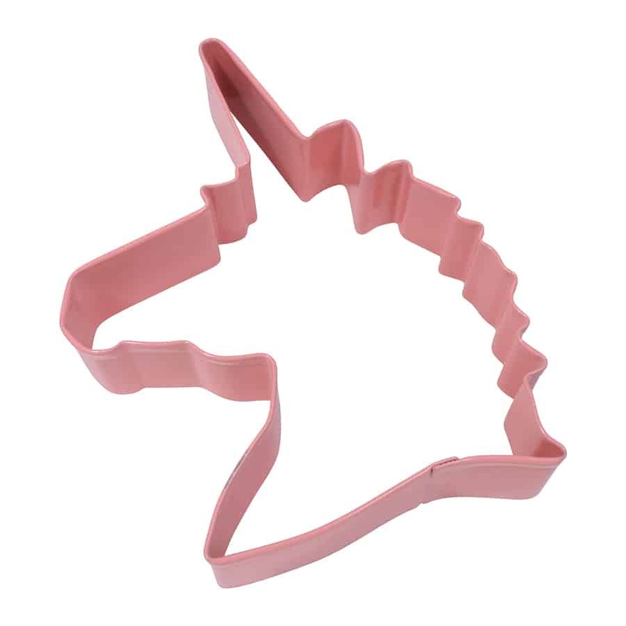 4.75" Pink Unicorn Head Cookie Cutter