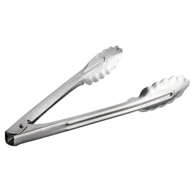 7" Stainless Steel Tongs