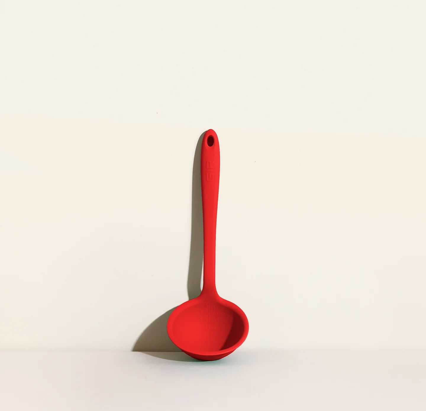 Red Silicone Ladle