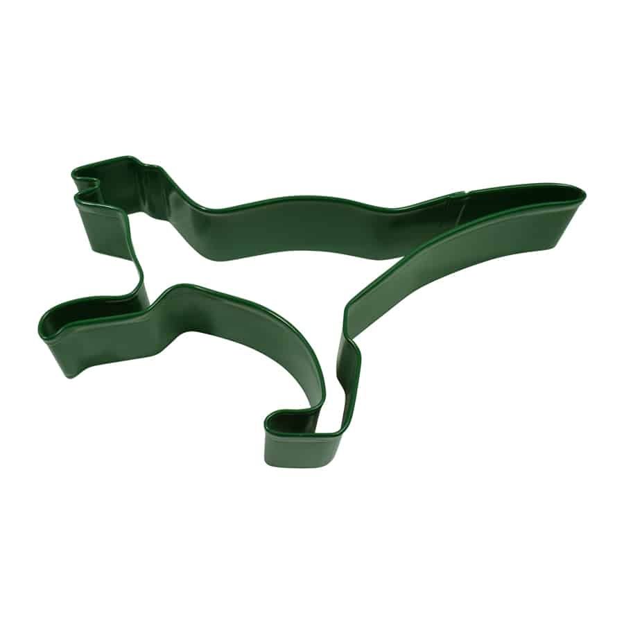 6" Green Velociraptor Cookie Cutter