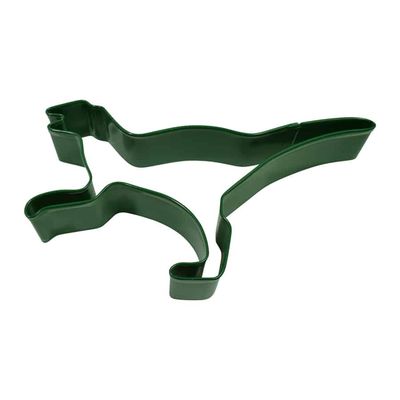 6" Green Velociraptor Cookie Cutter