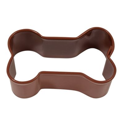 Brown Dog Bone Mini Cookie Cutter