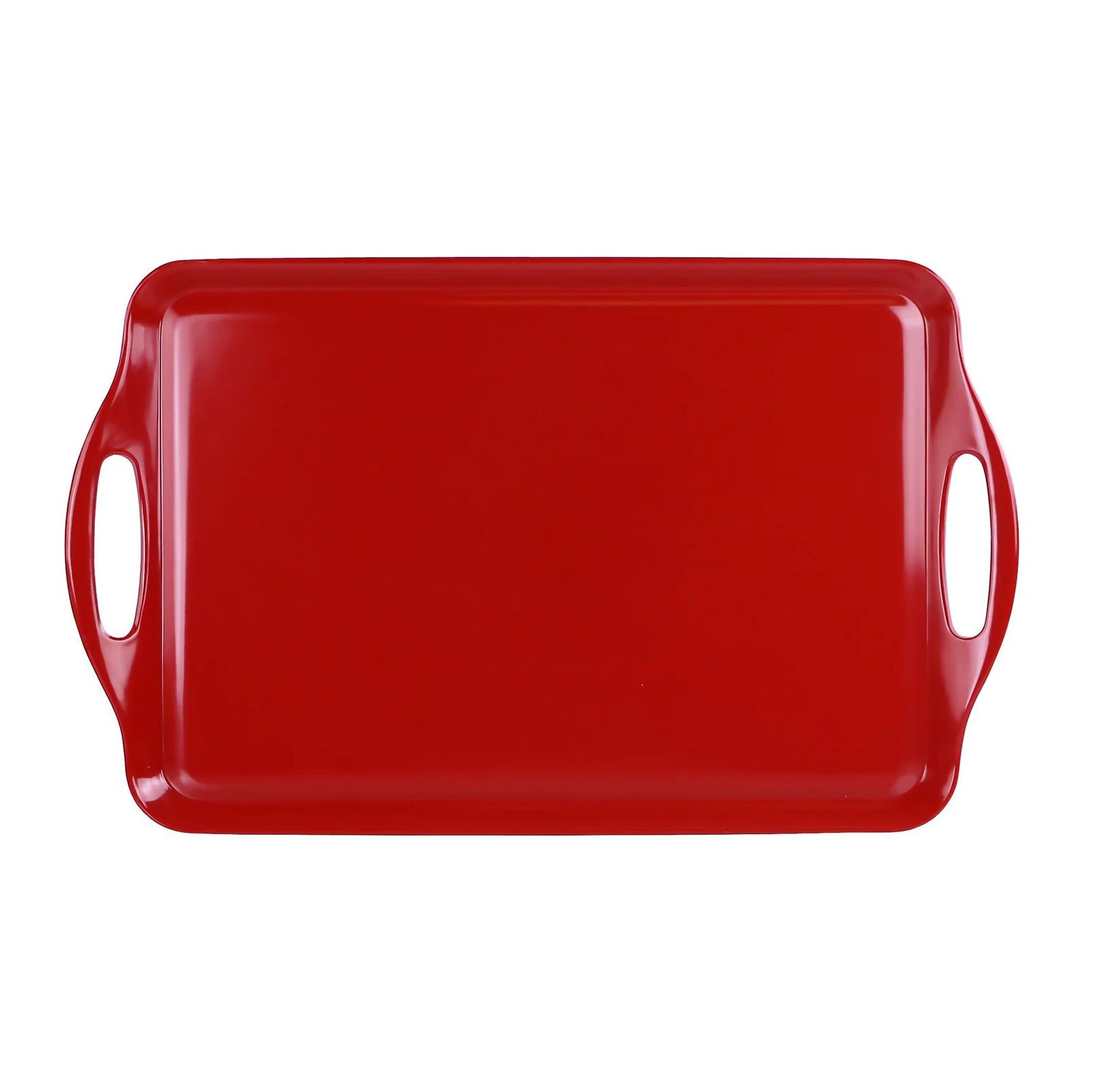 18.75x11.25" Red Melamine Tray