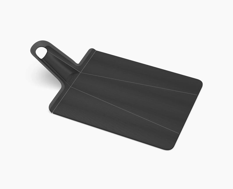 Small Black Chop 2 Pot Cutting Board