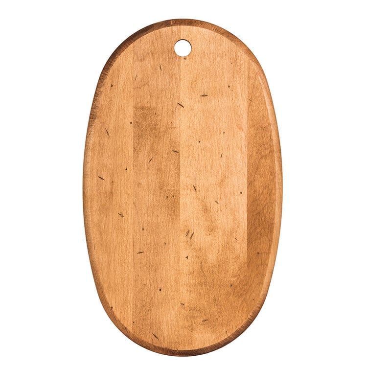 JK Adams 14x8.5" Oval Cutting or Serving Board