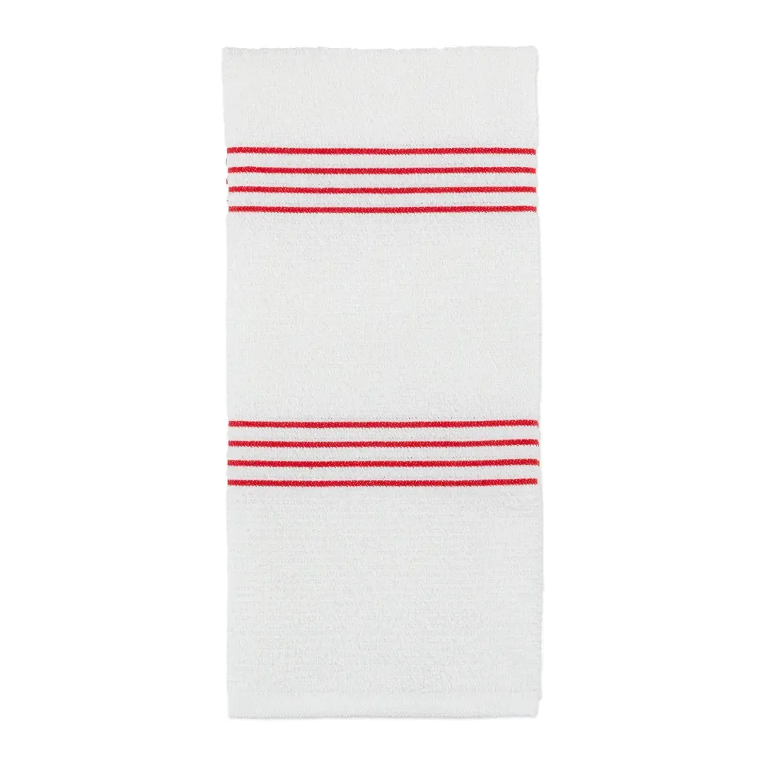 Red Stripe Terry Dishtowel