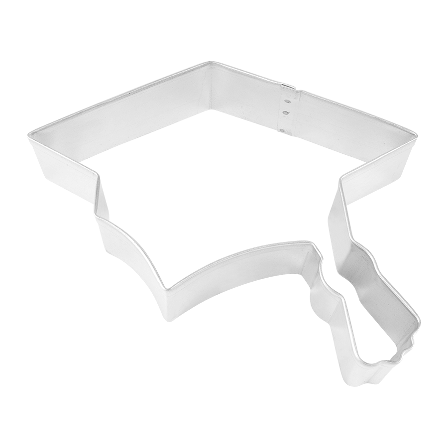 4.5" Graduation Cap Cookie Cutter