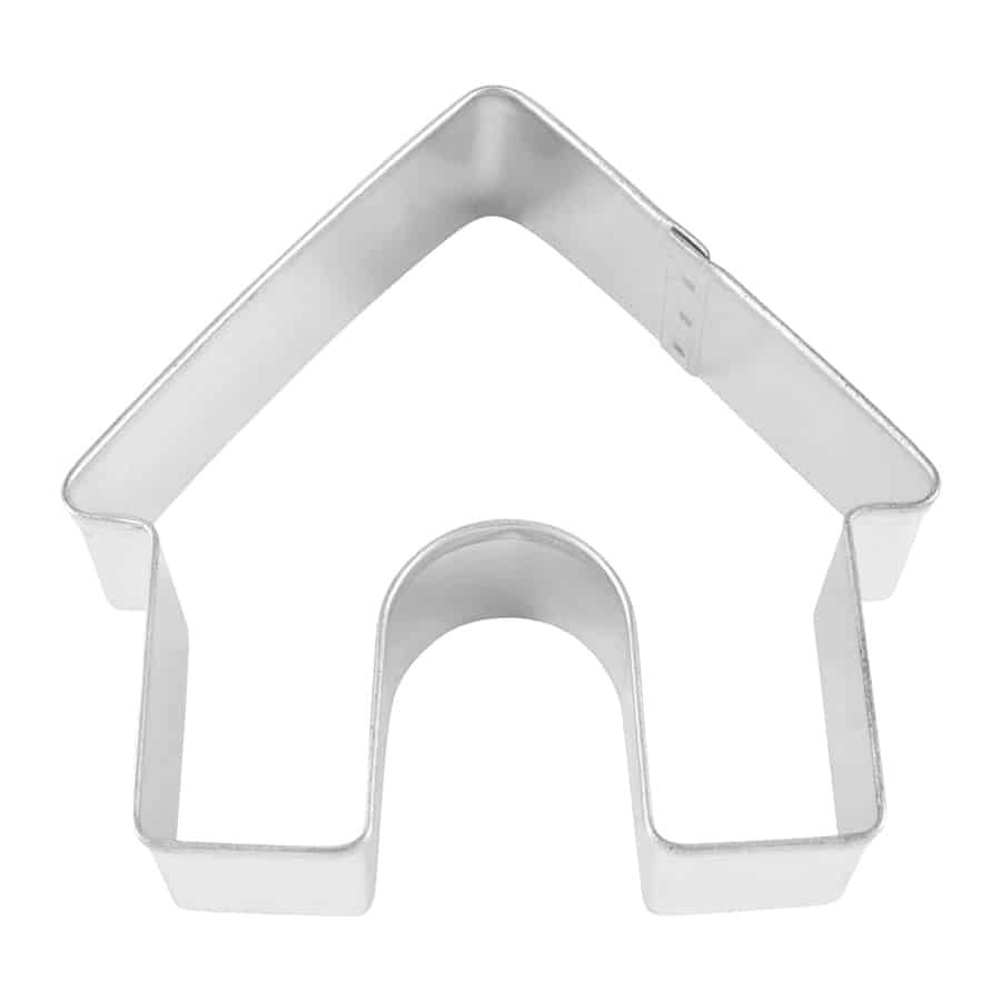 3.5" Dog House Cookie Cutter