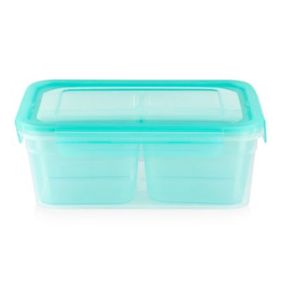 8.5 cup Divided Snap Container