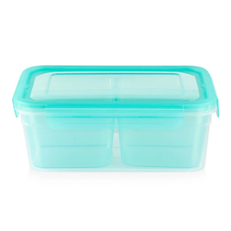 8.5 cup Divided Snap Container