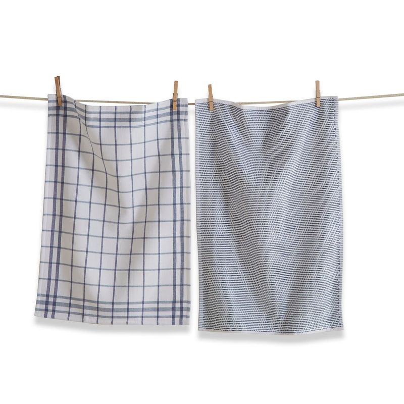 Blue Terry Dishtowels, set of 2