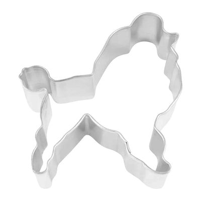 3" Poodle Cookie Cutter