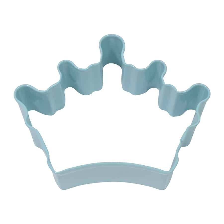 3.5" Blue Crown Cookie Cutter