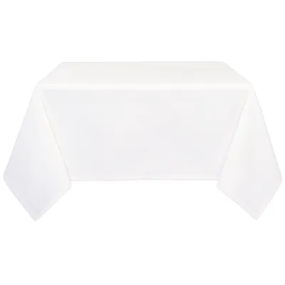 60x120" White Tablecloth