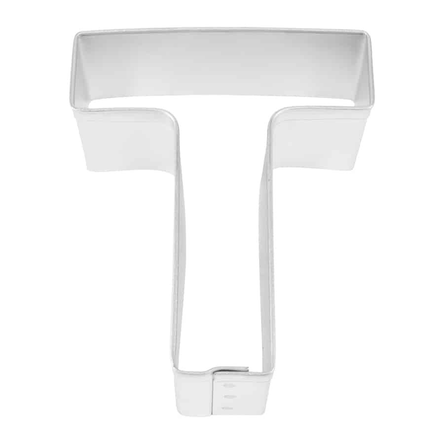Letter "T" Cookie Cutter