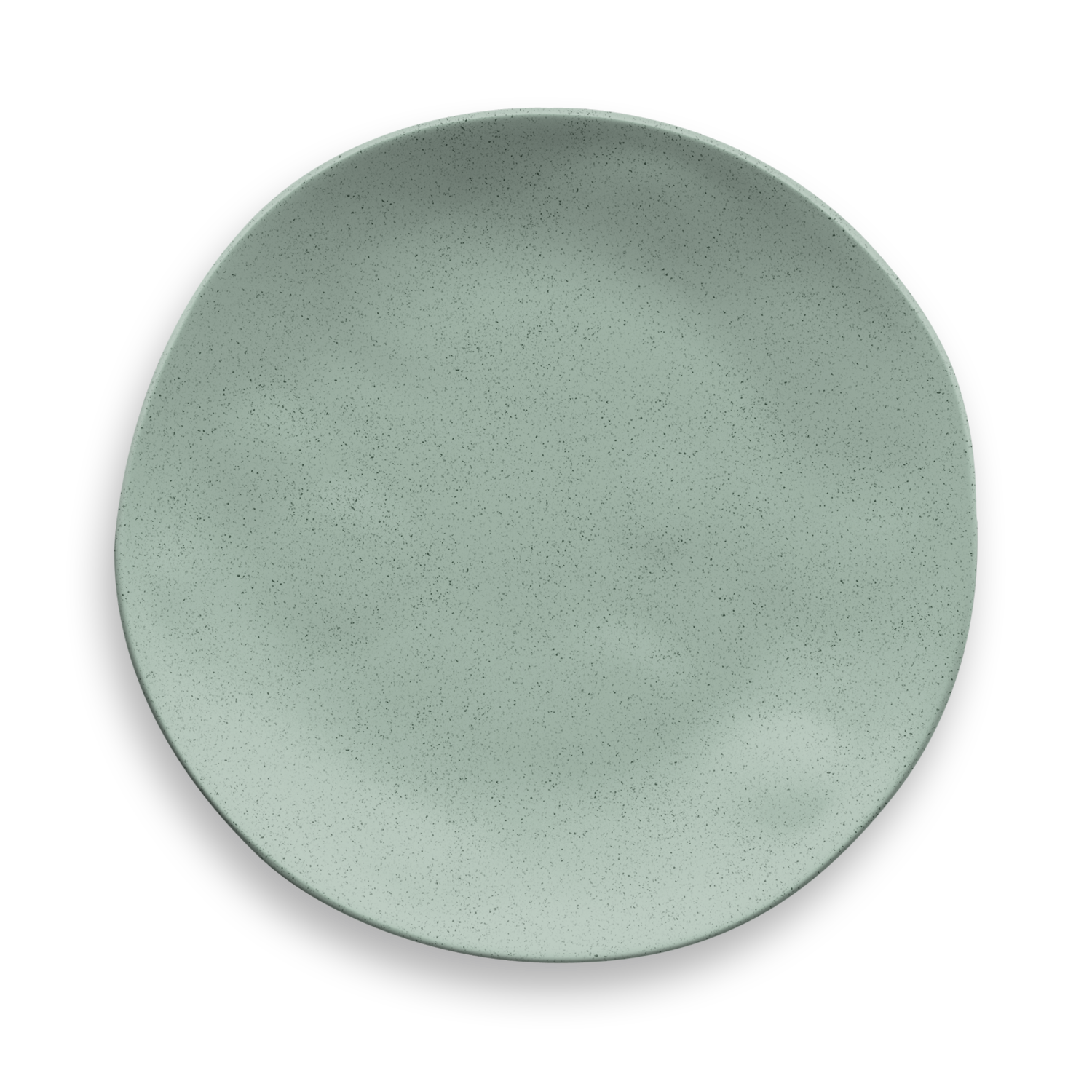 10.5" Sage Green Wheat Straw Dinner Plate