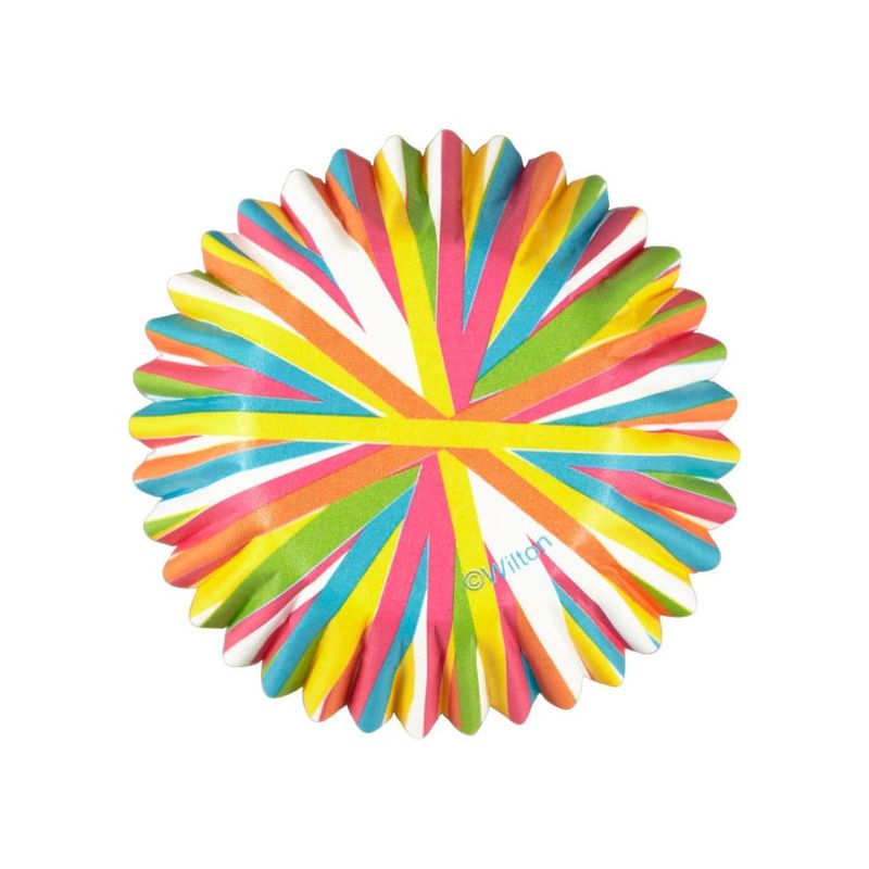 Color Wheel Mini Baking Cups