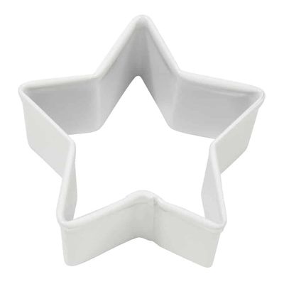 White Mini Star Cookie Cutter