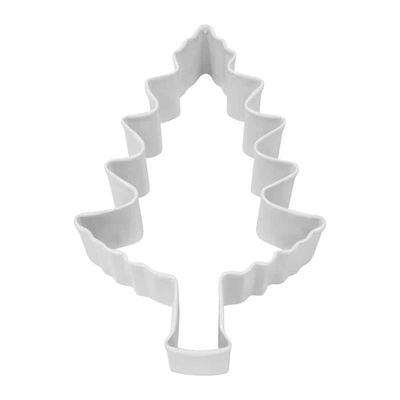 4" White Christmas Tree Cookie Cutter