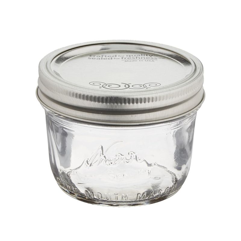 8oz Wide Mouth Canning Jar