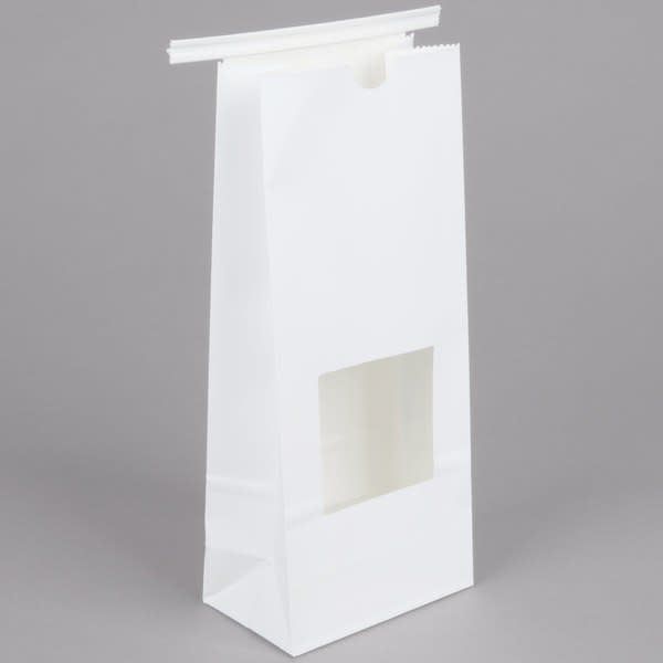 White Paper Window Bag