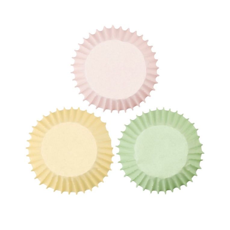 Pastel Mini Baking Cups